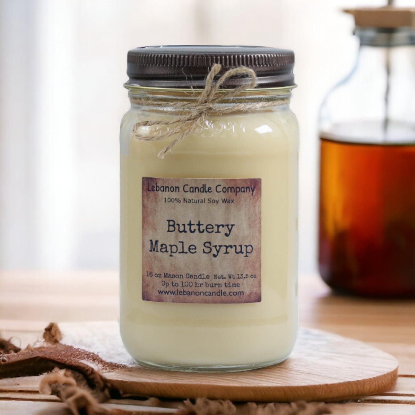 Buttery Maple Syrup Candle - - Candles & Melts