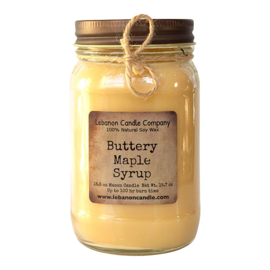 Buttery Maple Syrup Candle - - Candles & Melts