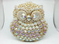 Owl Clutch with Rhinestones