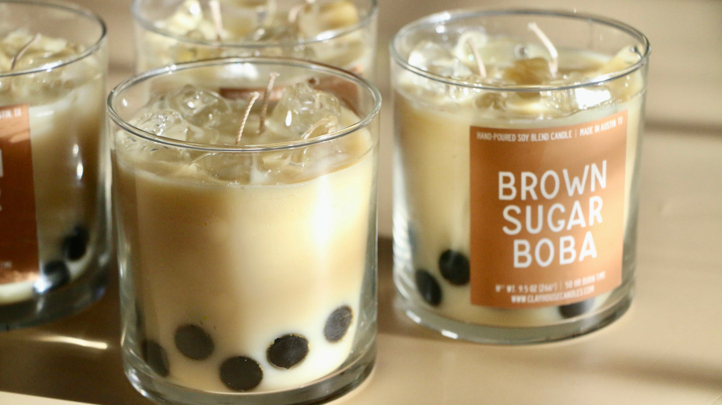 Brown Sugar Boba Container Candle - - Candles