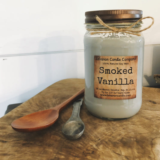 Smoked Vanilla Candle - - Candles & Melts