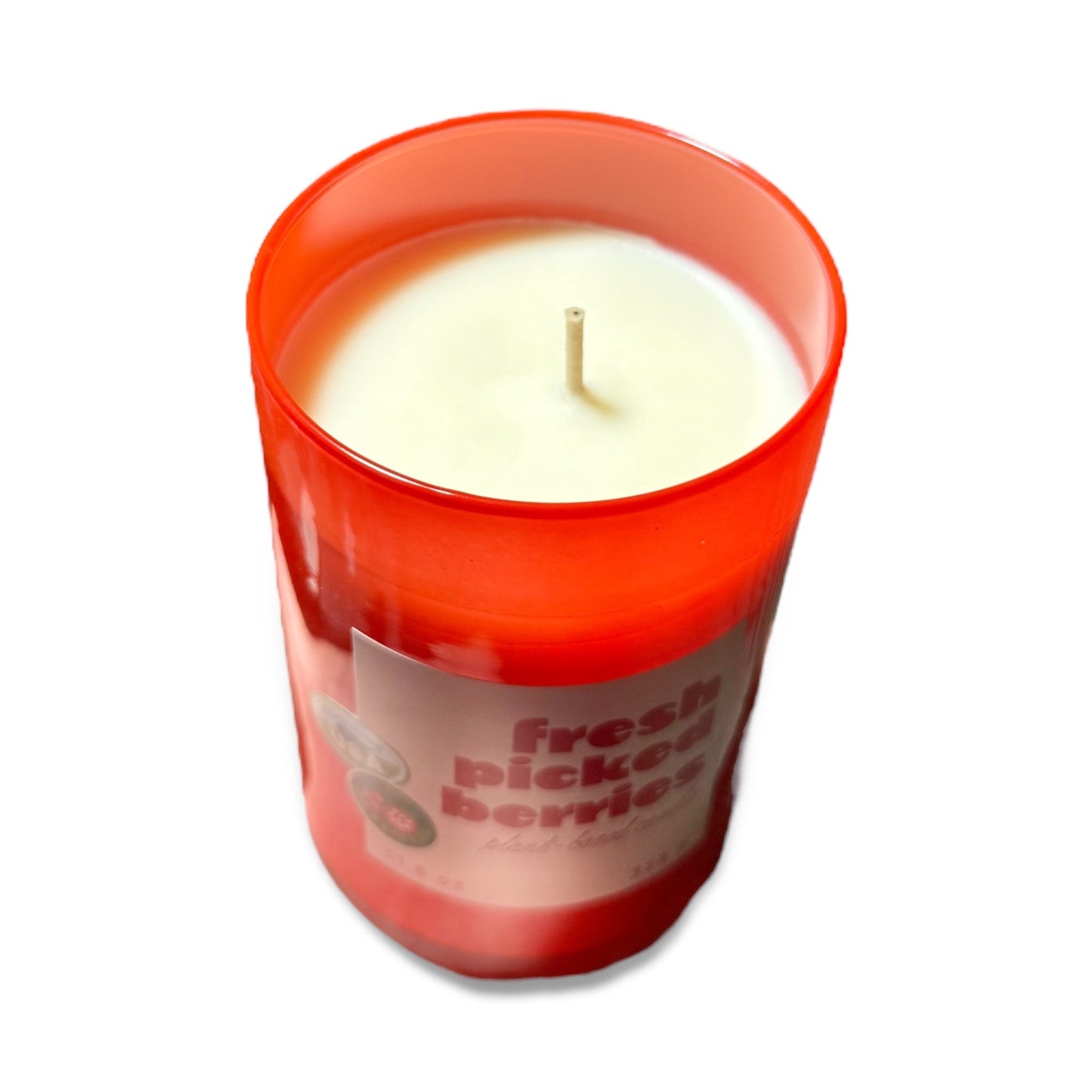 Fresh Picked Berries Farmers Market Glass Candle - - Candles & Accessories
