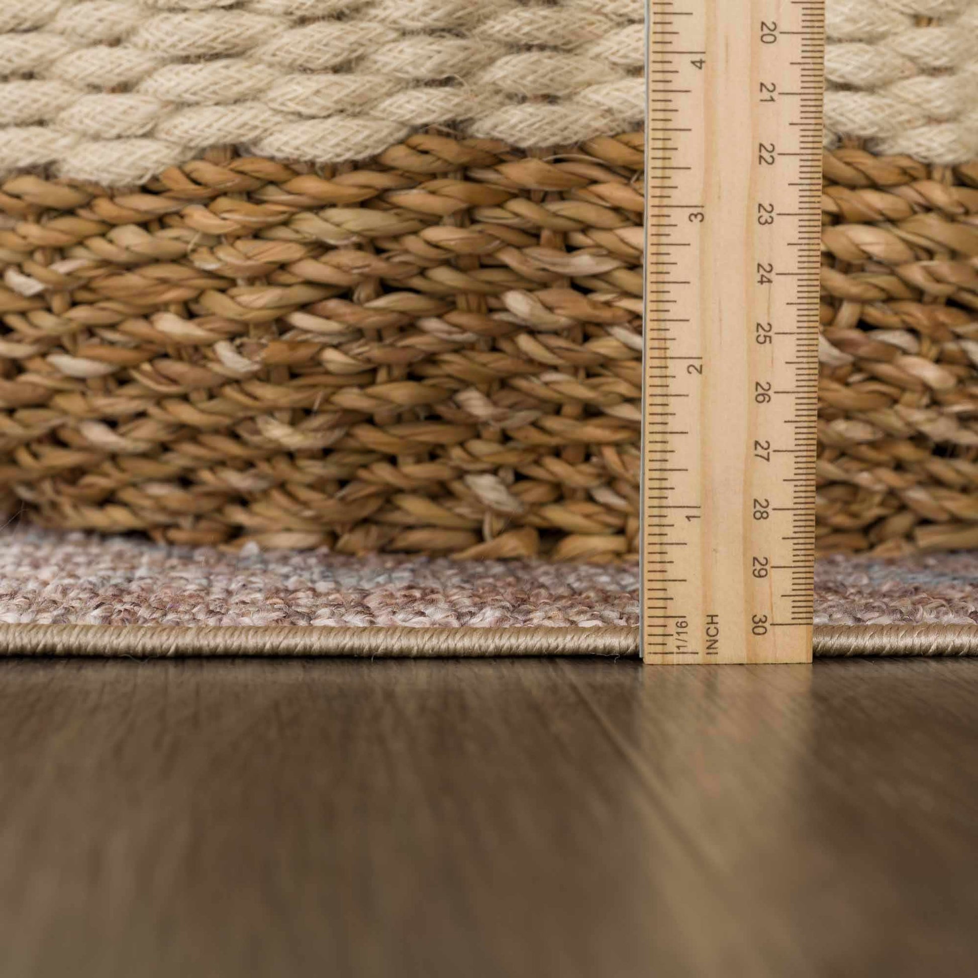 Analu Peach Washable Area Rug - - Rugs