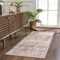 Beck Peach Washable Area Rug - - Rugs
