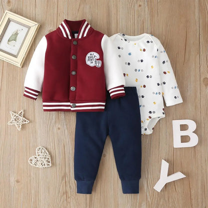 High Quality Baby Clothes red blue white