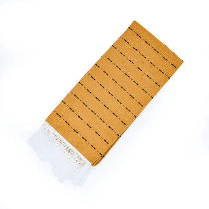 Preciosa Hand Towel Set - Black & Yellow - Napkins