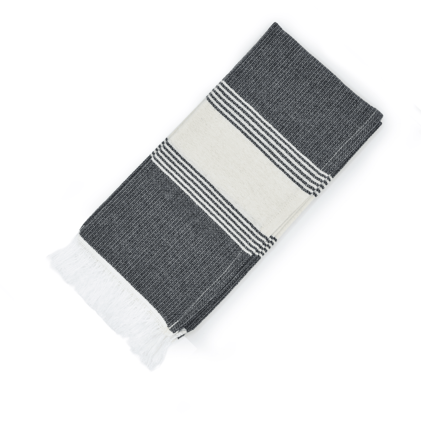 Preciosa Hand Towel Set - Dark Gray - Napkins