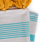 Assorted Loom Beach Towels - Yellow & Turquoise - Towel