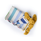 Assorted Loom Beach Towels - Blues - Towel