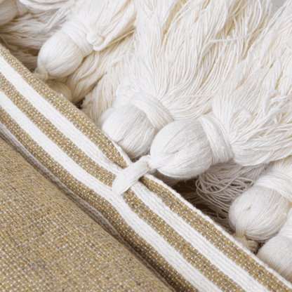Assorted Loom Beach Towels - Beige - Towel