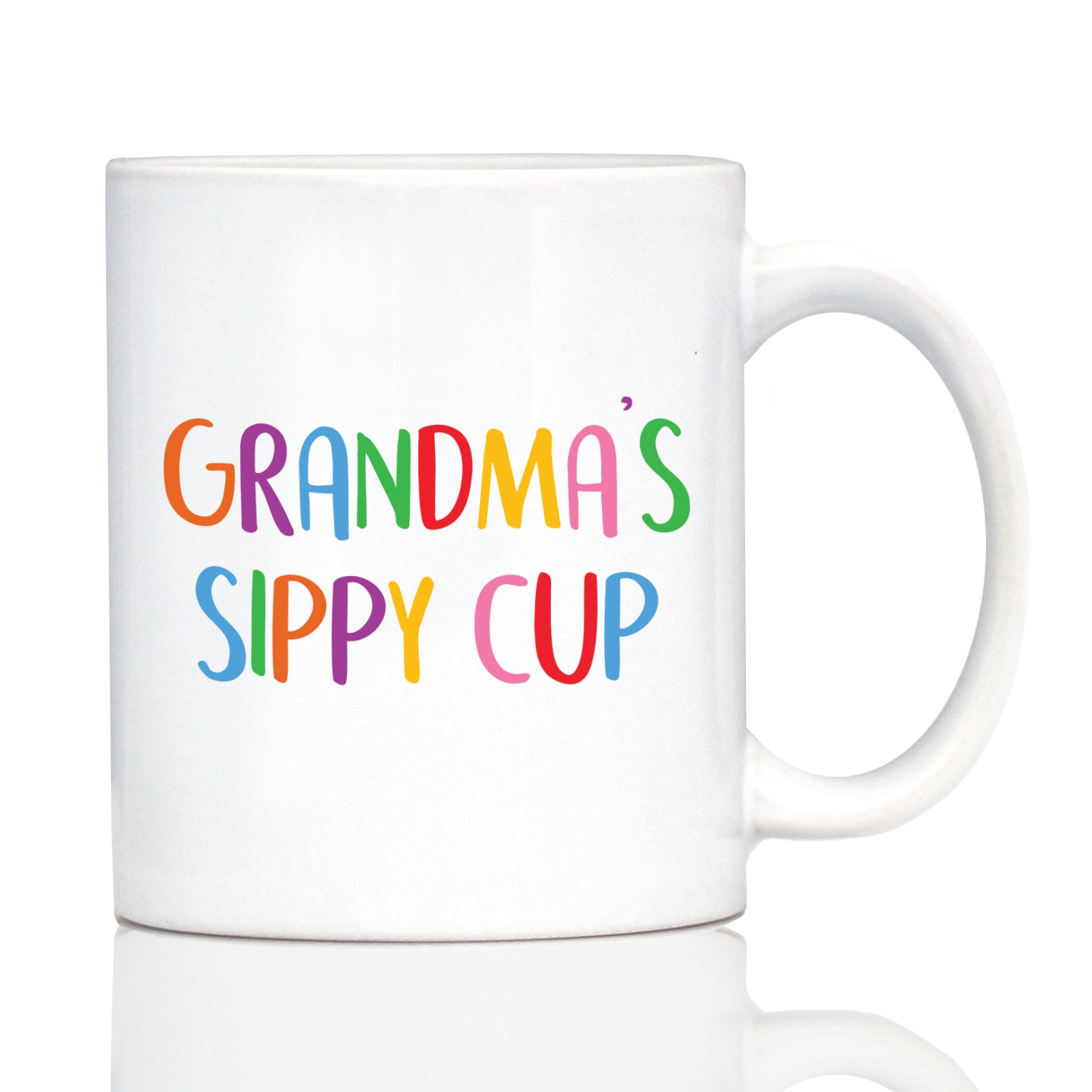Grandma's Sippy Cup - Coffee Mug Gift for Grandmothers - Cute Birthday Cups - - Coffee Mugs