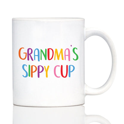 Grandma's Sippy Cup - Coffee Mug Gift for Grandmothers - Cute Birthday Cups - - Coffee Mugs
