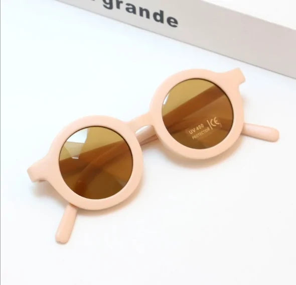 Solid Color Sunglasses For Kids pink