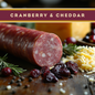 Cranberry Cheddar Summer Sausage 12oz- Artas'n Meats- {{Product type}}