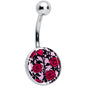 Blossom Creation Floral Love of Roses Belly Ring by Onyx O - - BELLY RING