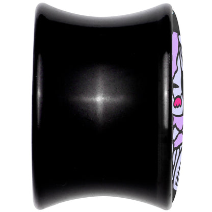 Attitude Teddy Bear Black Acrylic Saddle Plug Set by Onyx O - - PLUG Saddle