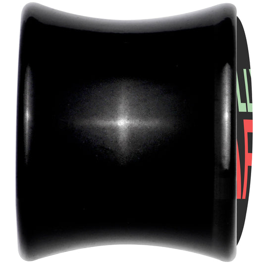 Jolly AF Festive Holiday Christmas Acrylic Saddle Plug Set by Onyx O - - PLUG Saddle