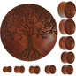Organic Sawo Wood Tree of Life Saddle Plug - 25mm 1" - PLUG