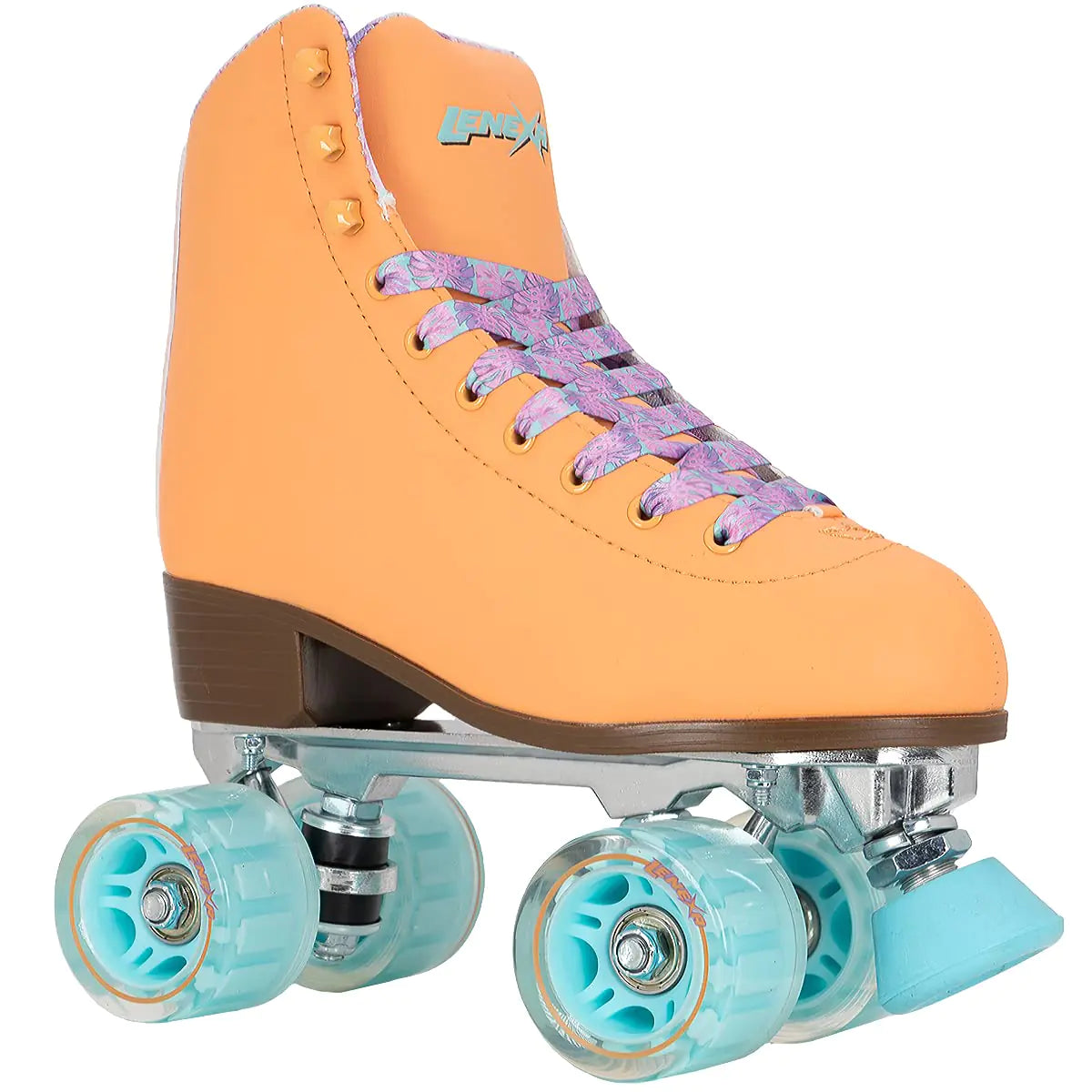 Lenexa Savanna Roller Skates Orange 4 - Orange Ladies 4 - roller skates