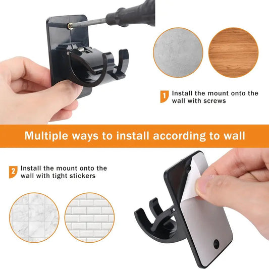 4pc Curtain Pole Brackets - Kia Day Design
