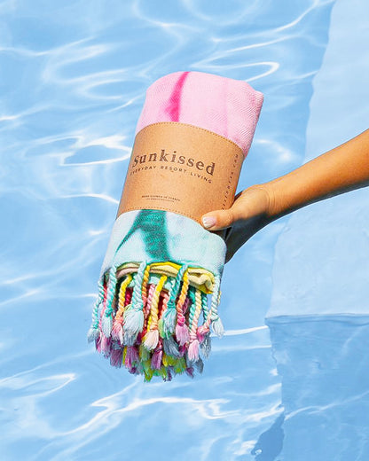 Tel Aviv • Sand Free Beach Towel - - Beach Towels