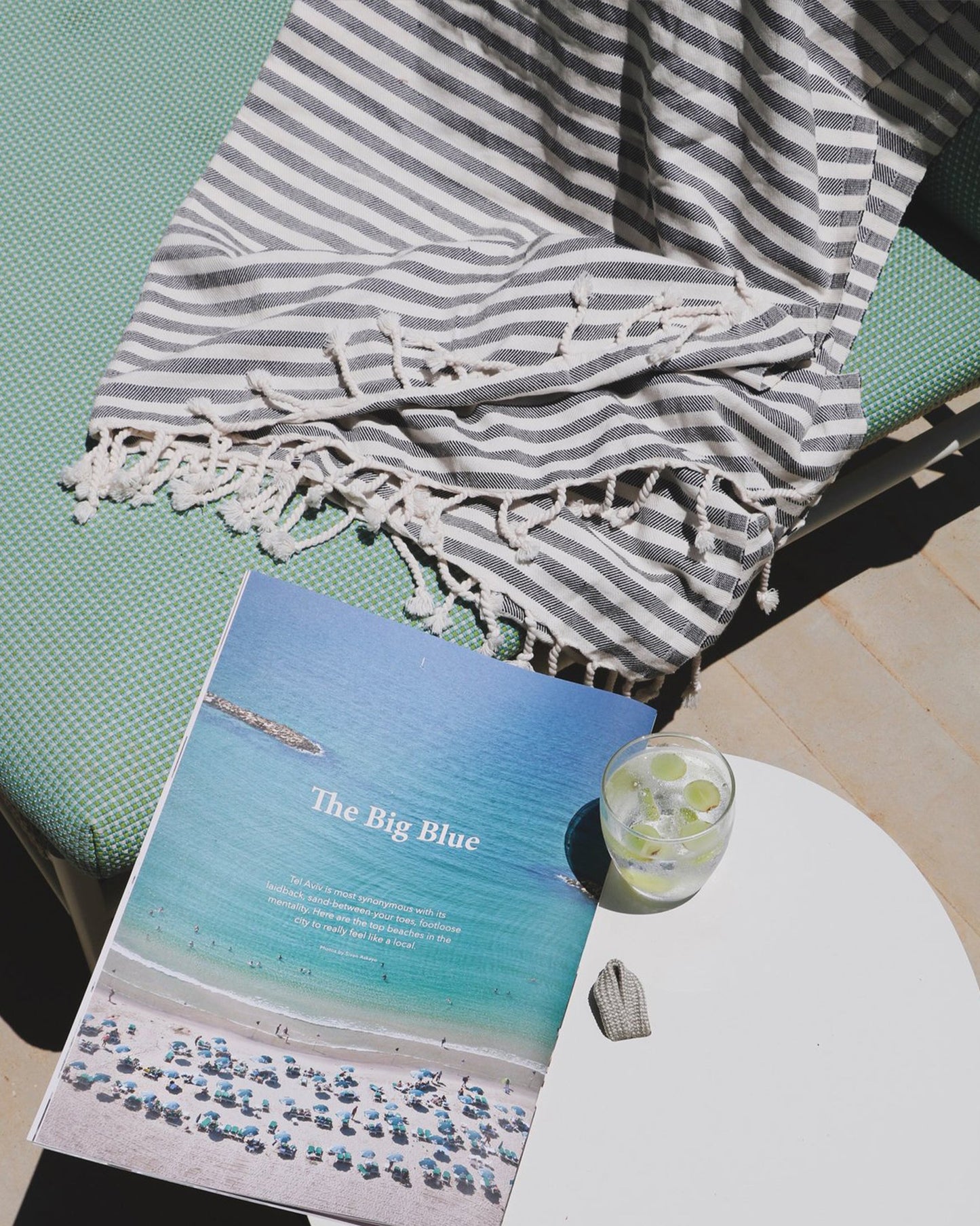 Saint-Tropez • Sand Free Beach Towel - - Beach Towels