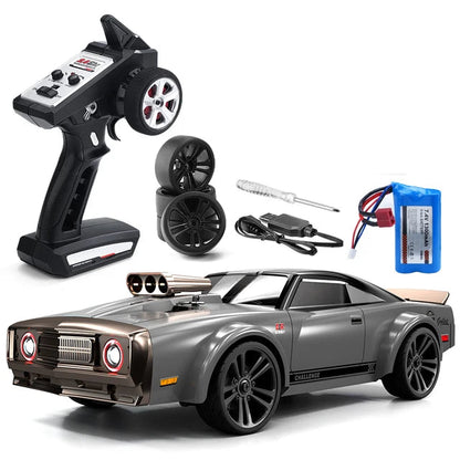 High Speed RC Car Vehicles Muscle Car IPX4 Waterproof Gift Toys RTR for Kids Kia Day Design