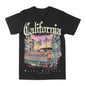 Low Rider Zombie "California" Graphic Tee - Black -