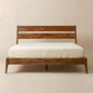 [Buy 1 Get 1] Callisto Solid Wood Bed Frame and Nightstand - - Bedroom Set