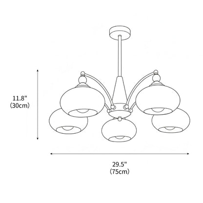 Calliope Chandelier - - Chandelier