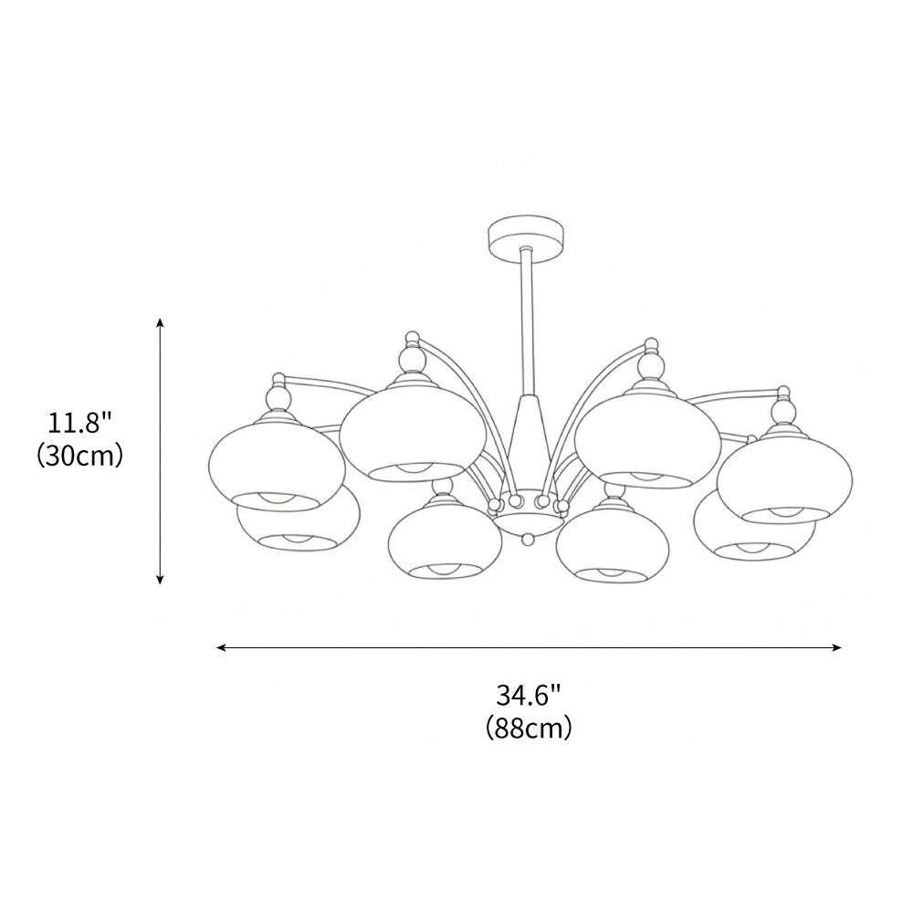 Calliope Chandelier - - Chandelier