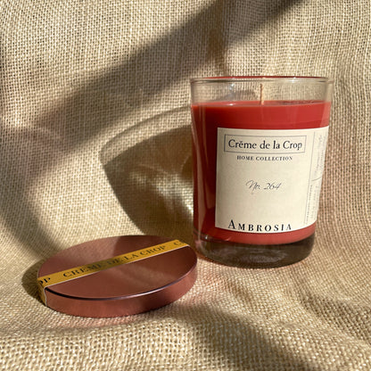 Soy Candle - Ambrosia - With Lid - candle