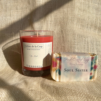 Soy Candle - Ambrosia - Without Lid - candle