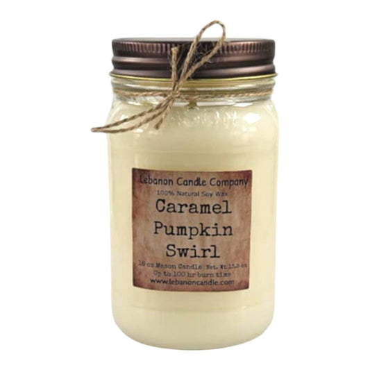 Caramel Pumpkin Swirl Candle - - Candles & Melts