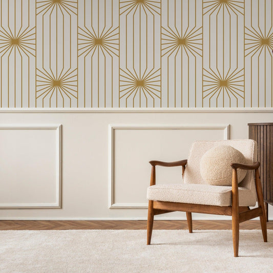 Carraway Wallpaper - Peel & Stick LUXE - Wallpaper