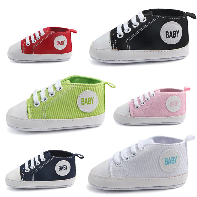 Canvas Baby First Walker Shoes