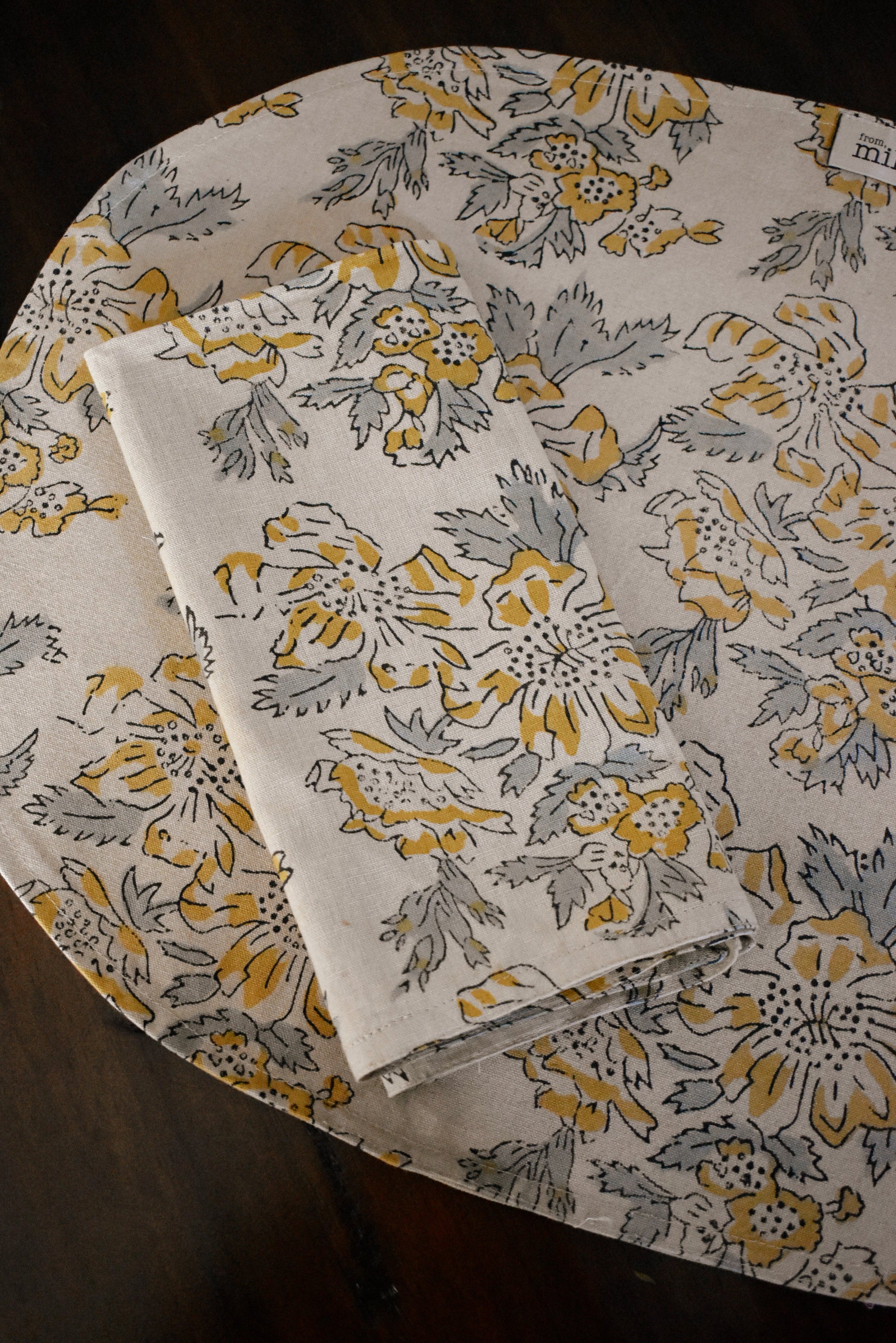 Celeste Reversible Placemats (set of 2) - - Placemat