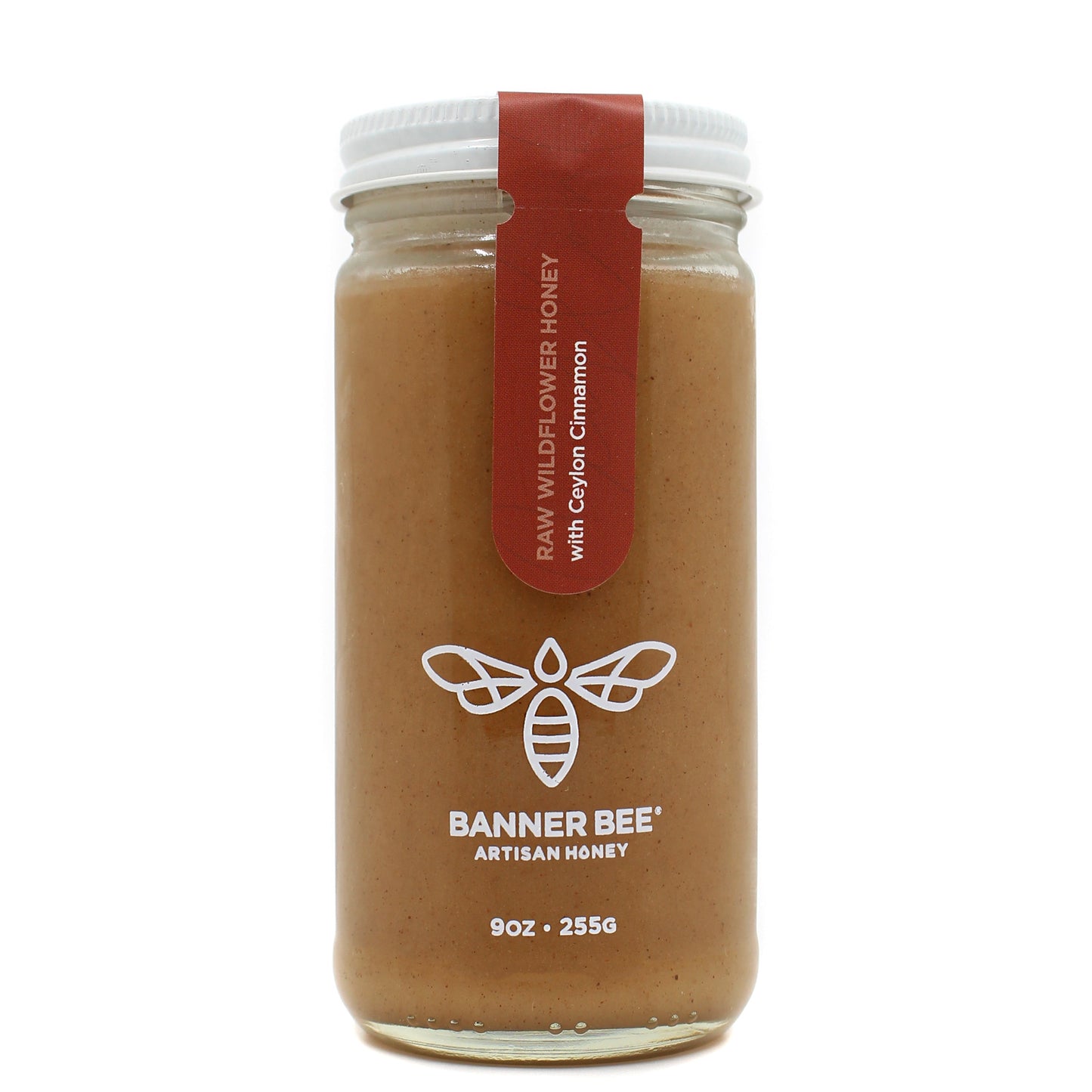 Cinnamon Enriched Raw Honey - Single jar - Infused/Enriched Honey