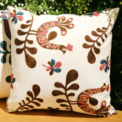 American Cotton Decorative Pillow Cover for Sofa Kia Day Design