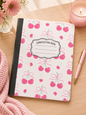 Cherrys and Bows Composition Books - - journal