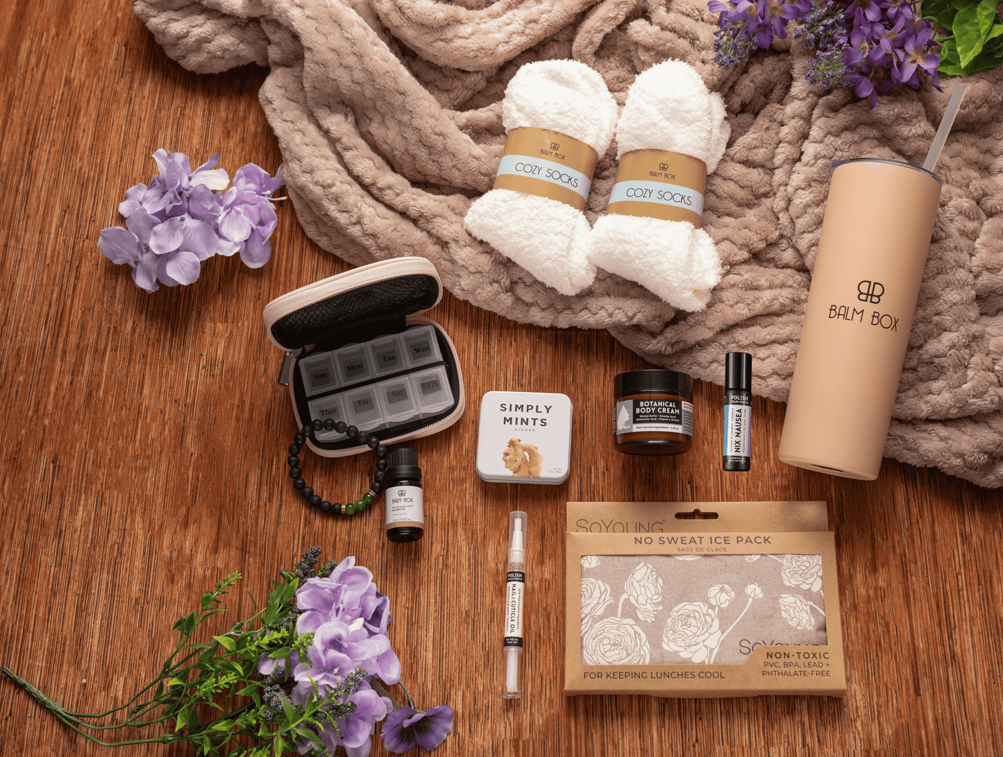 The Optimal Chemo Care Package - Comprehensive Add-in Essential Oil Roll On - Gift