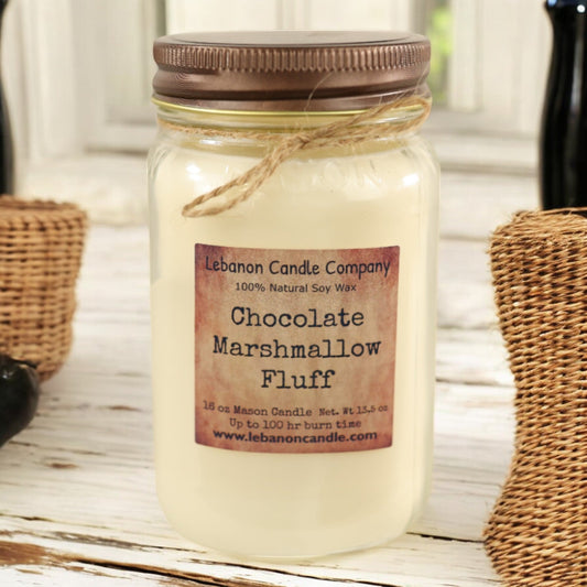 Chocolate Marshmallow Fluff Candle - - Candles & Melts