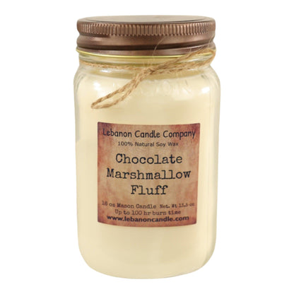 Chocolate Marshmallow Fluff Candle - - Candles & Melts