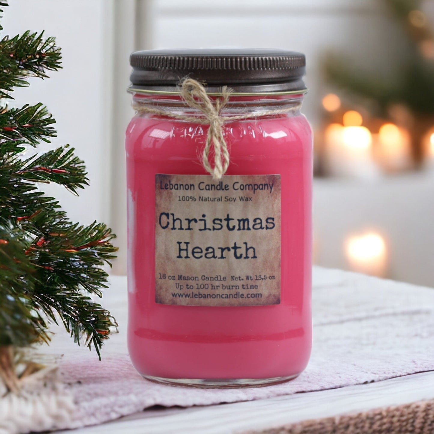 Christmas Hearth Candle - - Candles & Melts