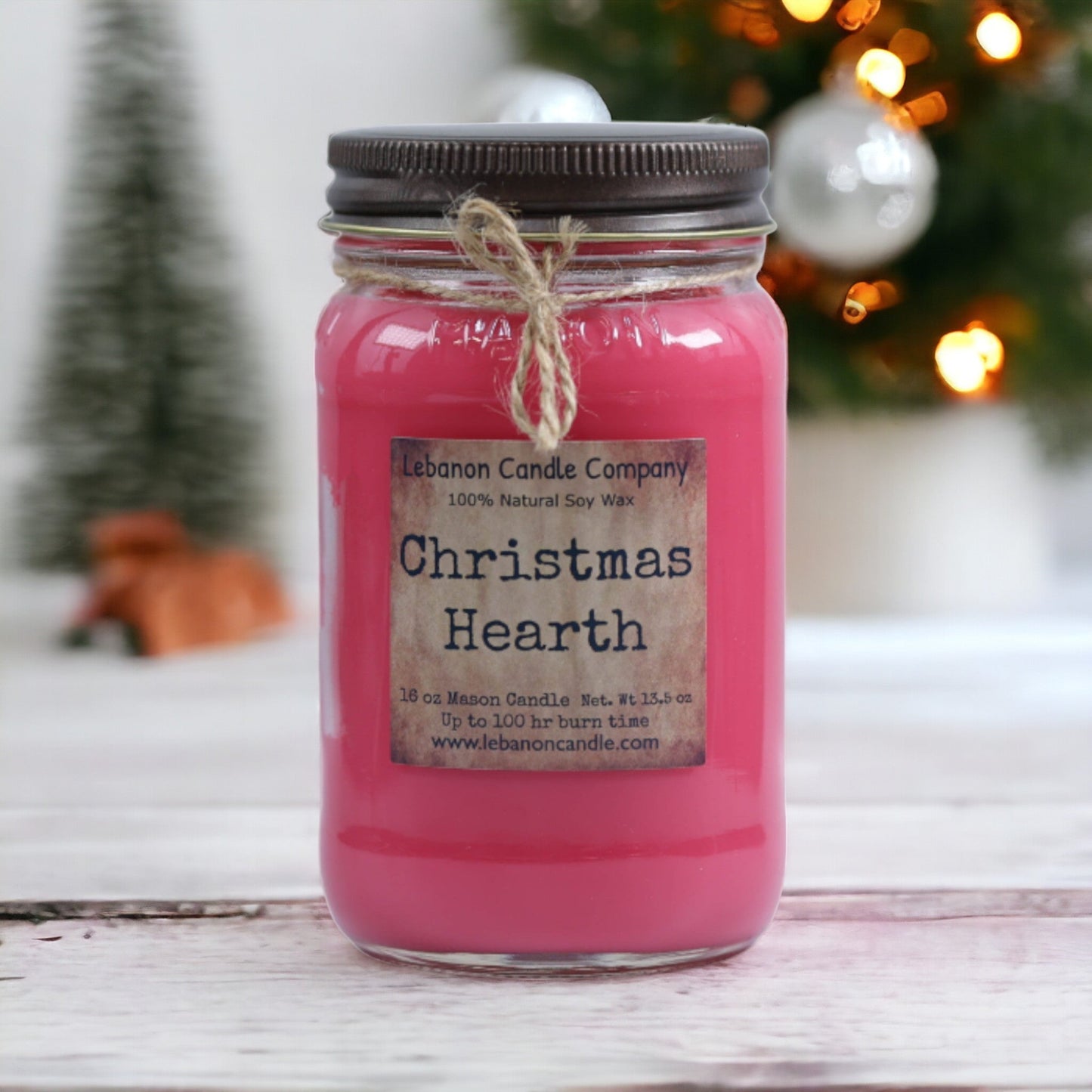 Christmas Hearth Candle - - Candles & Melts
