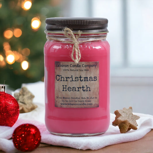 Christmas Hearth Candle - - Candles & Melts