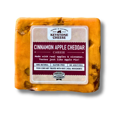 Cinnamon Apple Cheddar- Keystone Cheese- {{Product type}}