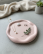 Jesmonite Jewelry Tray - Pale Pink - home decor