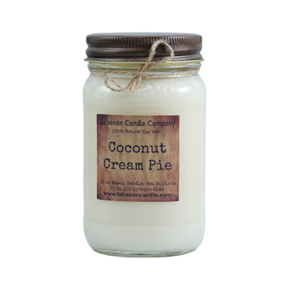 Coconut Cream Pie Candle - - Candles & Melts