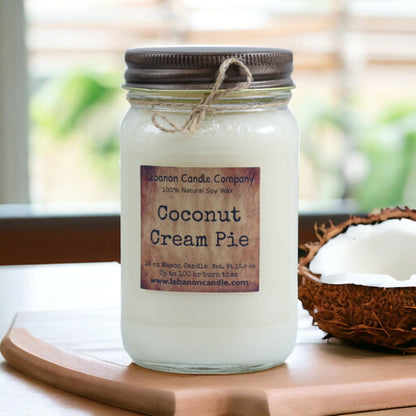 Coconut Cream Pie Candle - - Candles & Melts